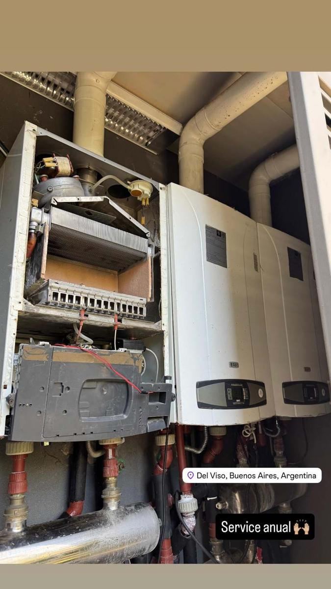Mantenimiento de calderas dobles BAXI